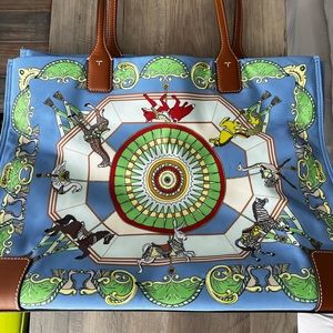 Tory Burch Ella Printed Logo Tote Bag